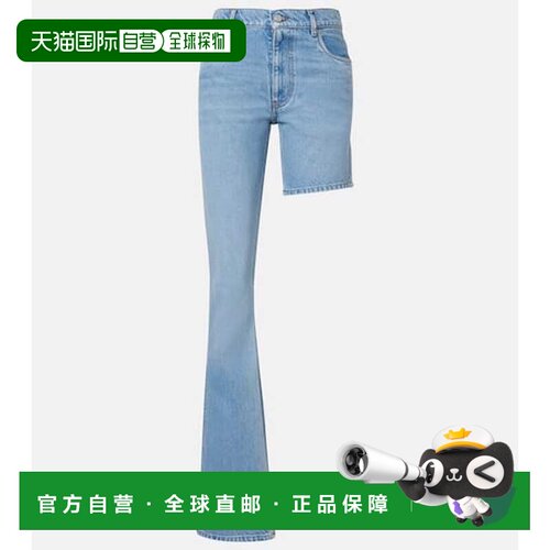 香港直邮Coperni/One-Leg女士牛仔长裤 【付后1h可退】