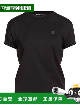 香港直邮Acne Studios 艾克妮 女士 T恤 black黑色 舒适时尚