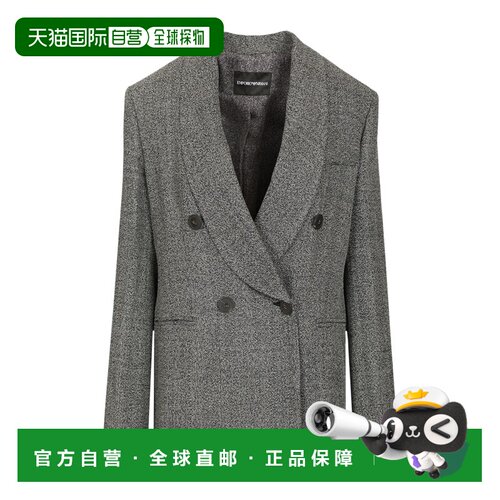 1h可退 Emporio Armani 双排扣西装外套 EW004839TE21435F