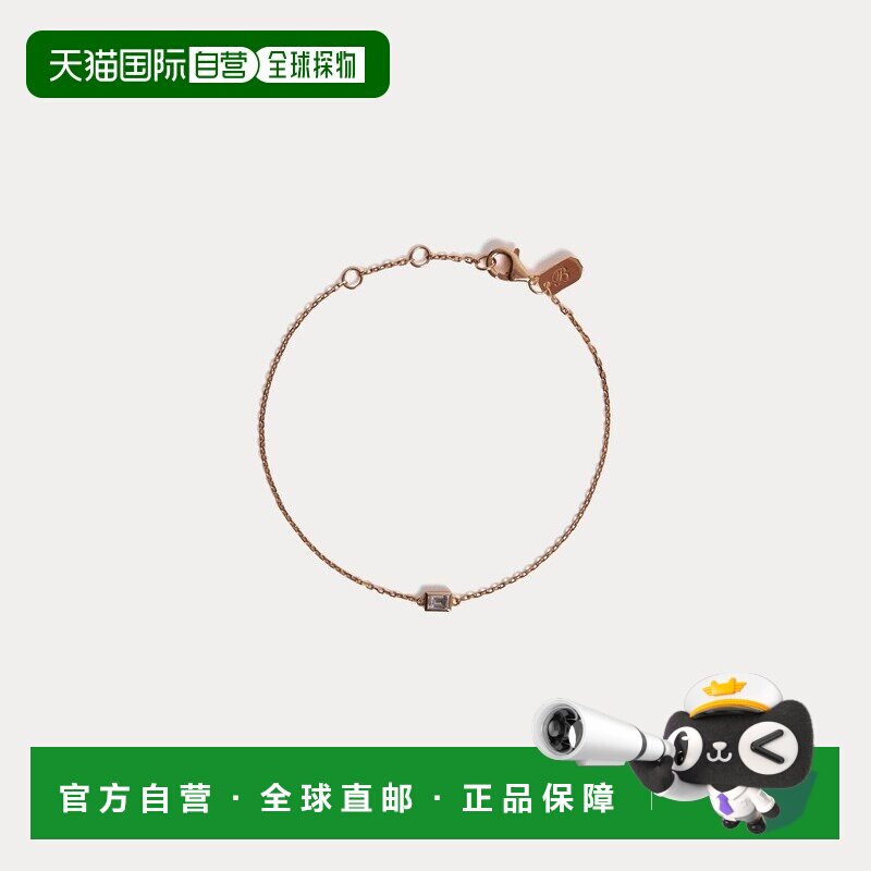 自营欧洲直邮Bonpoint小樱桃 儿童玫瑰金钻石手链
