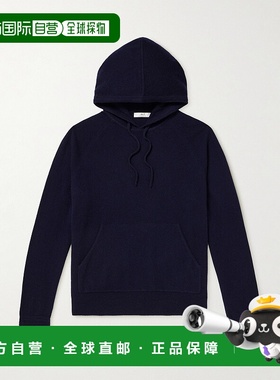 香港直邮Mr P. 男士 Mitchell 羊绒连帽衫 MPLK00024MITCHELLNavy