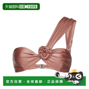 628524 一字肩花朵游泳上衣 香港直邮Magda Butrym