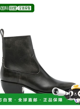 香港直邮GOLDEN GOOSE 女士 方头短筒靴 GWF00545F007189女靴