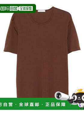 1h可退 香港直邮Lemaire 男士 U 罗纹领T恤 TO1109LJ1016