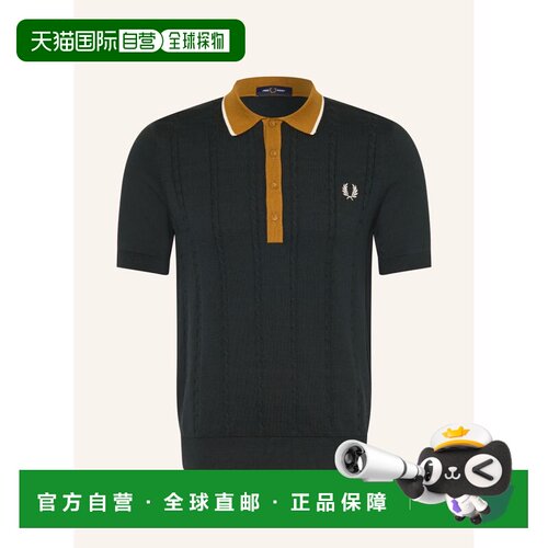 1h可退 欧洲直邮FRED PERRY 男士T恤 100321857316000 CO 花色 Kn