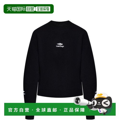 1h可退 香港直邮Balenciaga 巴黎世家 女士 圆领毛衣 807779T1701