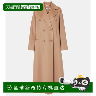 ARA 舒 香港直邮S brown棕色 1h可退 羊毛大衣 女士 MAXM Custodi