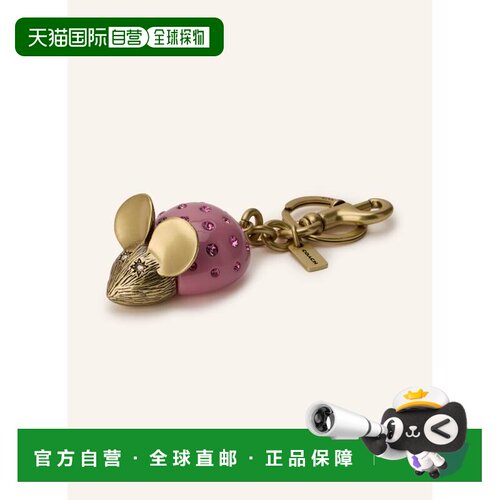 1h可退 欧洲直邮COACH 女士饰品 100305228118700 CO 粉红色 Bag