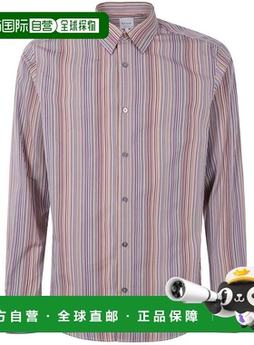 1h可退 香港直邮Paul Smith 保罗 史密斯 男士 S/C 修身衬衫 M1R0