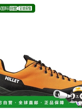 自营欧洲直邮Millet觅乐 CIMAÏ 科技防水面料男款登山鞋 橙色