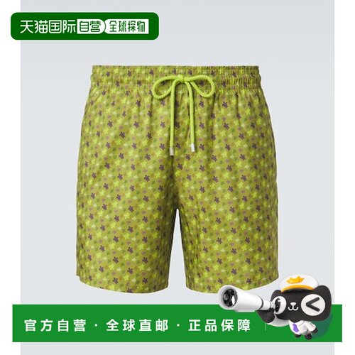 香港直邮Vilebrequin 男士 Mahina 印花泳裤 green绿色 舒适时尚