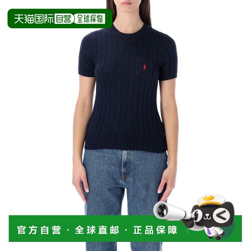 1h可退 香港直邮Polo Ralph Lauren Polo 拉夫 劳伦 女士 短袖圆