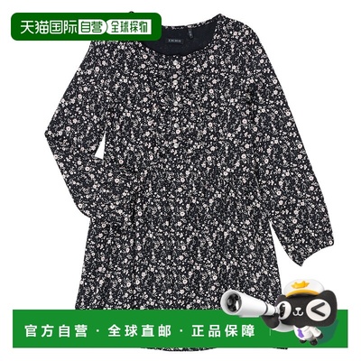 欧洲直邮IKKS  MALACHITE 女童服装短连衣裙 XT30072-02-C