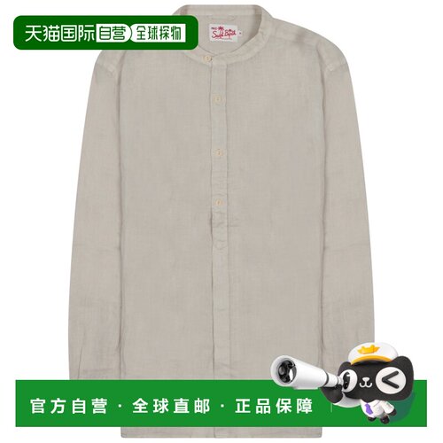 欧洲直邮MC2 Saint Barth 男士衬衫 NAX000100331H10H SS2025亚麻
