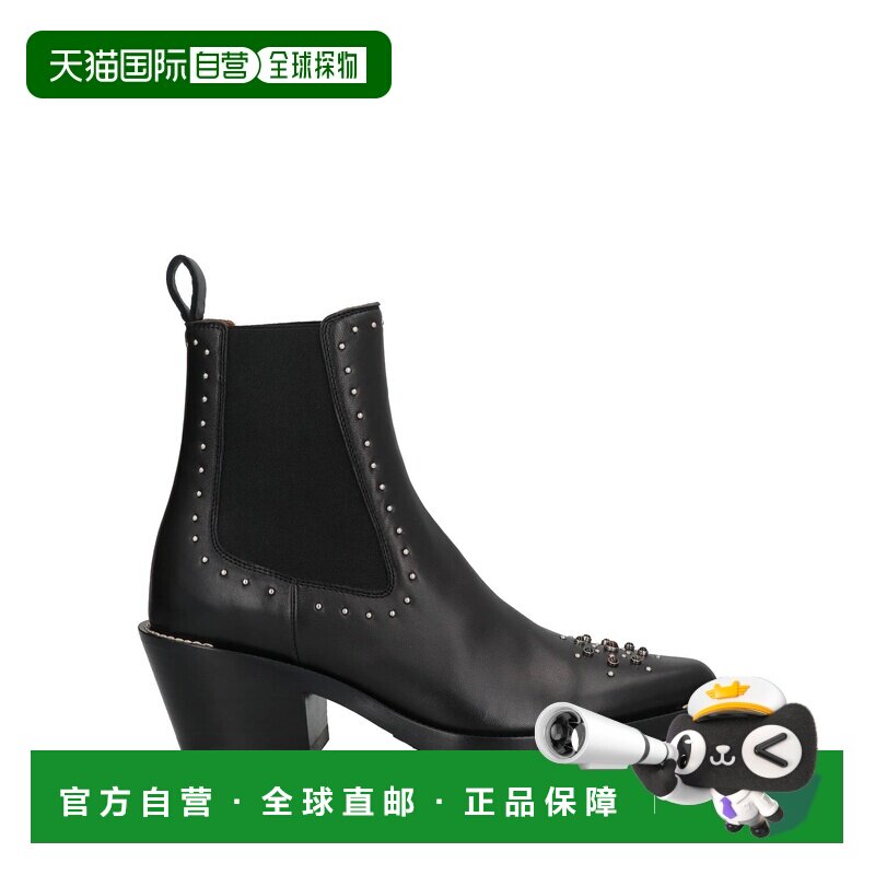 1h可退 香港直邮Chloe 蔻依 女士 脚踝靴 black黑色 舒适时尚短靴