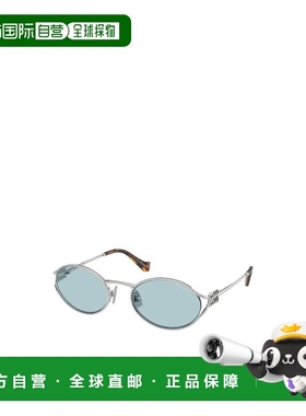 香港直邮Miu Miu 徽标太阳镜 SMU52YE1BCC054