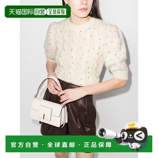 FAB2463K2597 亮片缀饰毛衣 香港直邮Alessandra Rich