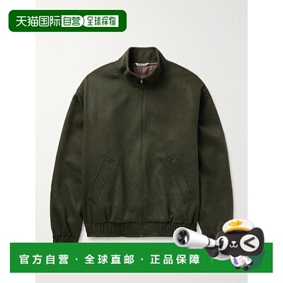 香港直邮AURALEE 男士 驼绒宽身束腰夹克 A25AB03BF53338401