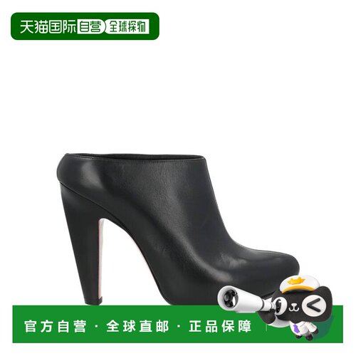 香港直邮mcqueen 亚历山大 麦昆 女士 Mules 木屐女鞋高跟鞋单鞋
