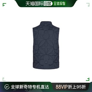 VUITTON路易威登海军蓝花押字花绗缝背心 欧洲直邮LOUIS