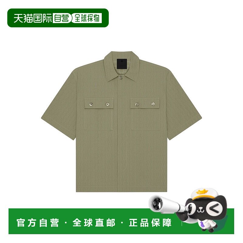 香港直邮Givenchy 字母衬衫 BM615515X4纪梵希男装
