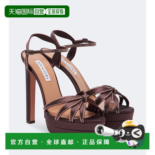 香港直邮AQUAZZURA/Soulmate女士凉鞋 支付后1h可退