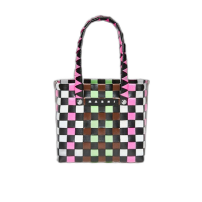 香港直邮Marni 编织徽标手提包 M00178M00IW
