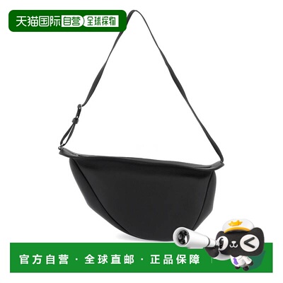 香港直邮THE ROW 女士斜挎包 W1196L129BLPL CO 黑色 The row slo