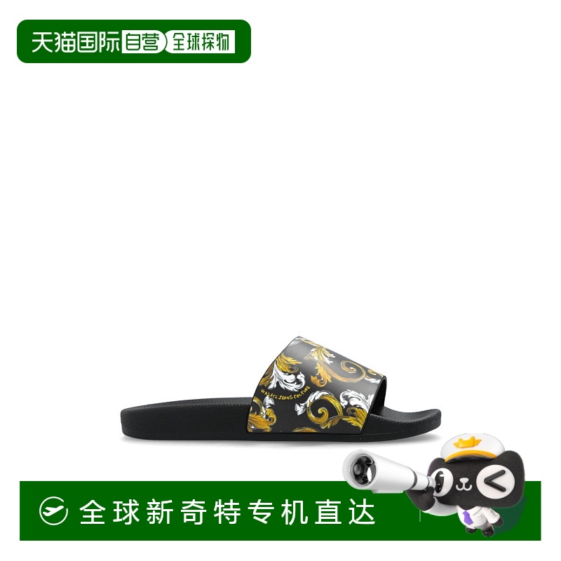 1h可退 欧洲直邮versace 女士 拖鞋