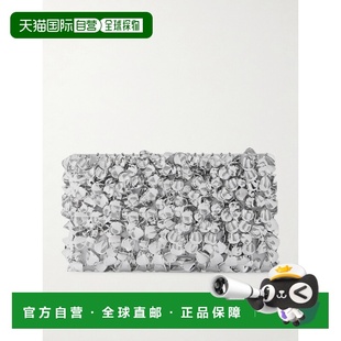 珠饰金属感绸缎手包 1h可退 Reese 女士 126H005 香港直邮Simkhai