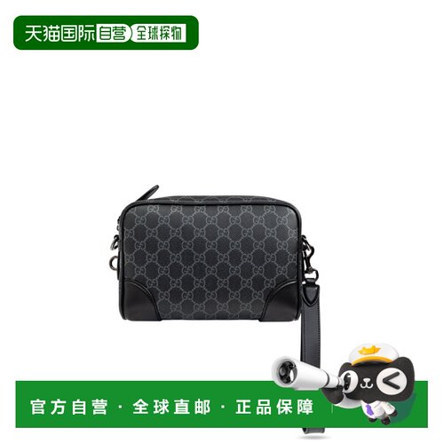 香港直邮GUCCI 男士腰包 821155FAED41000 CO 黑色 Bag made of G