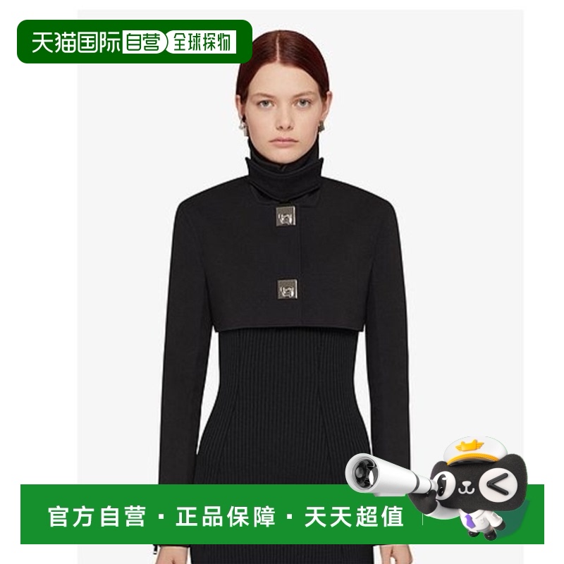 香港直邮Givenchy G Lock搭扣短款休闲夹克 BW30ES14B8