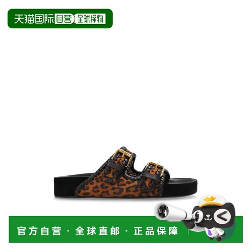 香港直邮Isabel Marant 圆头拖鞋 SD0118FAC3A27S厚底