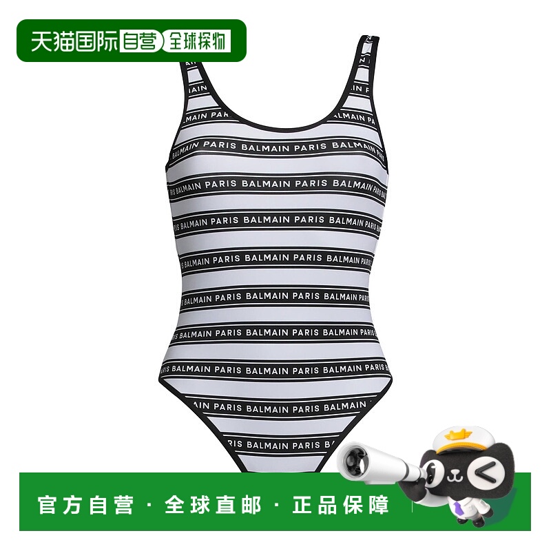 香港直邮Balmain 巴尔曼 女士 One-piece 泳衣 white白色 舒适时