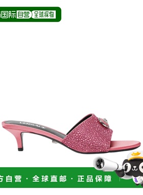 香港直邮Versace 露趾高跟凉鞋女鞋 10182411A13462范思哲单鞋