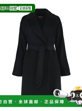 1h可退 香港直邮MaxMara 麦斯玛拉 女士 DRAVENNA 羊毛大衣 25260