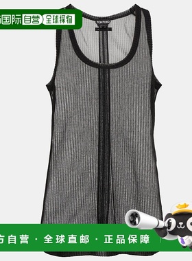 香港直邮Tom Ford 汤姆 福特 女士 半透视罗纹针织背心上衣 00099
