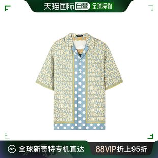 短袖 衬衫 系扣式 香港直邮Versace 10039261A07777