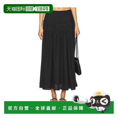 香港直邮THEORY 希尔瑞 女士 Accordion 半身裙 P0504301短裙