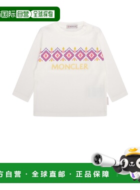 1h可退 香港直邮Moncler 盟可睐 女童 T恤童装 8D000148392E034