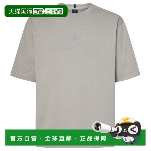 1h可退 欧洲直邮OAKLEY 男士T恤 2167647CEMENT CO 灰色