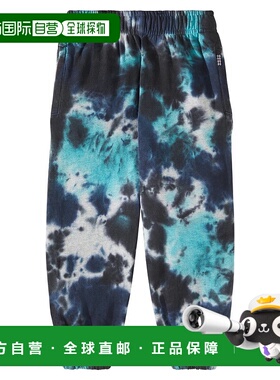 1h可退 香港直邮Molo 女童 Adan 印花棉质运动裤童装 blue蓝色 舒