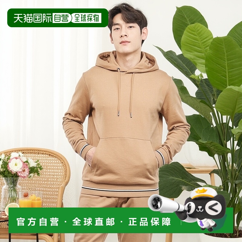 欧洲直邮BOSS 男士 SEEGER 127 卫衣 米色