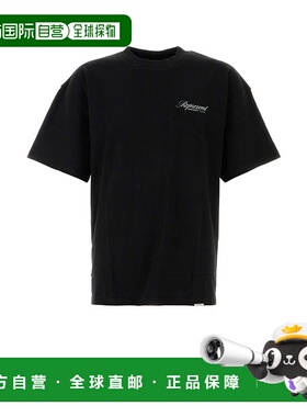 香港直邮Represent 男士 黑色棉质T恤 OCM41201001男装