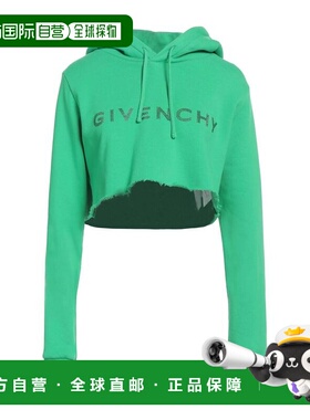 香港直邮Givenchy 纪梵希 女士 连帽卫衣 green绿色 舒适时尚