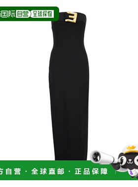 香港直邮Balmain 拉链连衣裙 GF1RG080JL05