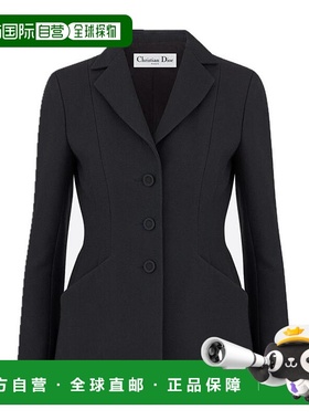 香港直邮Dior 翻领西装外套 841V01A1166