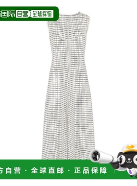 香港直邮Fendi 白色丝绸连衣裙 FDD301AUOL