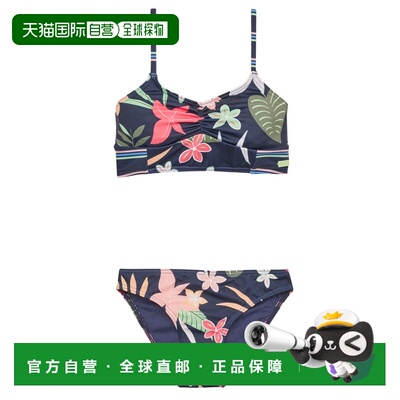 欧洲直邮Roxy  VACAY FOR LIFE CROP TOP SET 女童服装比基尼 ERG