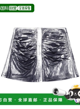 香港直邮Diesel 弹力迷你半身裙 A175940HQAI时尚潮流穿搭高级感